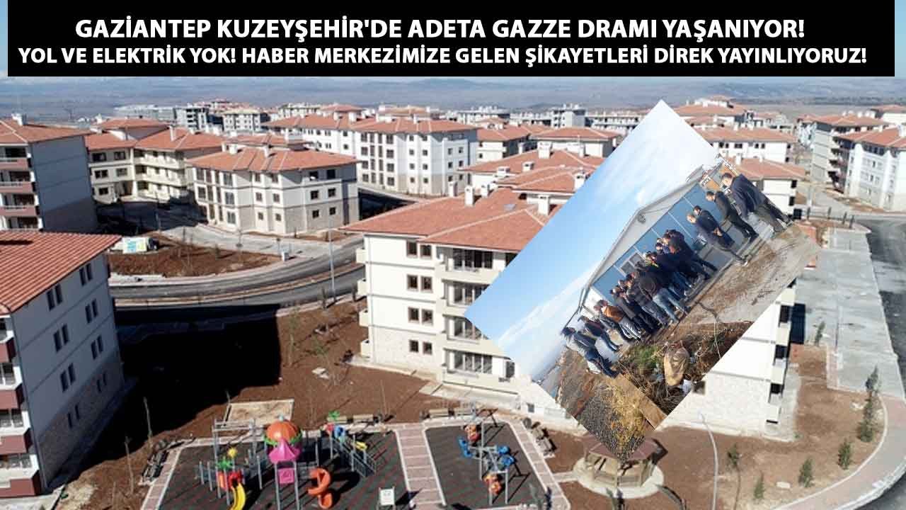 Gaziantep Kuzeyşehir'de adeta GAZZE Dramı Yaşanıyor! Yol ve Elektrik YOK! Haber Merkezimize Gelen Şikayetleri Direk Yayınlıyoruz