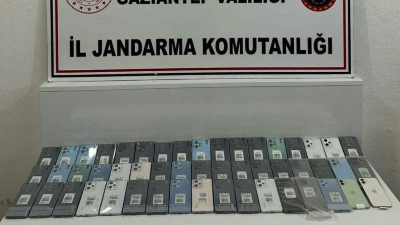 Gaziantep'te 1 Milyon 500 Bin TL'lik Kaçak Telefon Operasyonu