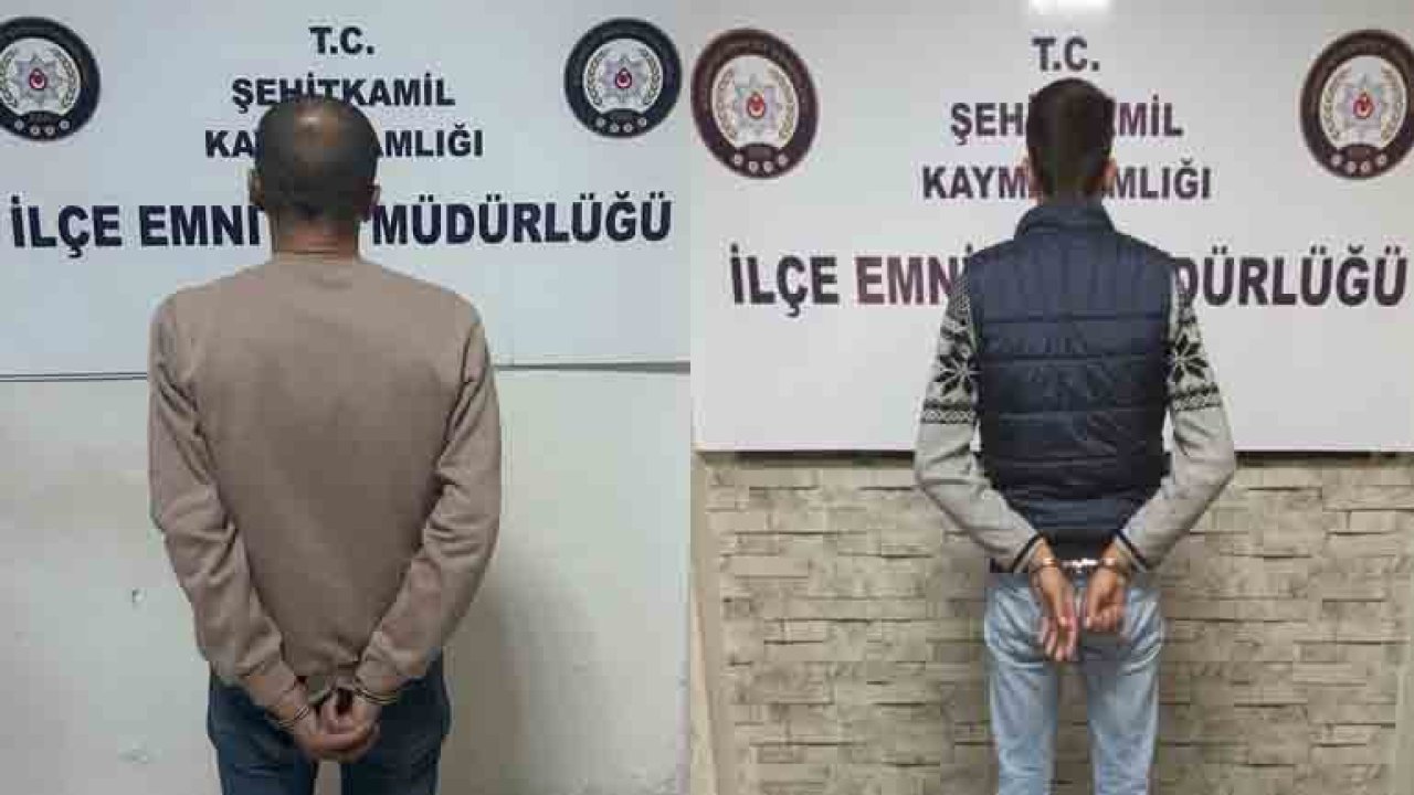 Gaziantep'te bir okuldan hırsızlık yapan 2 zanlı yakalandı