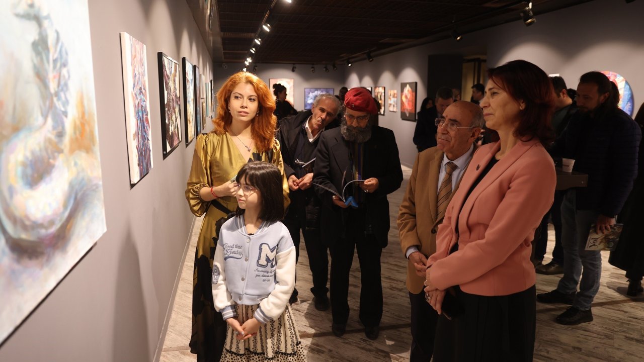 "Yol” Resim Sergisi Gaziantepli sanatseverlerle buluştu