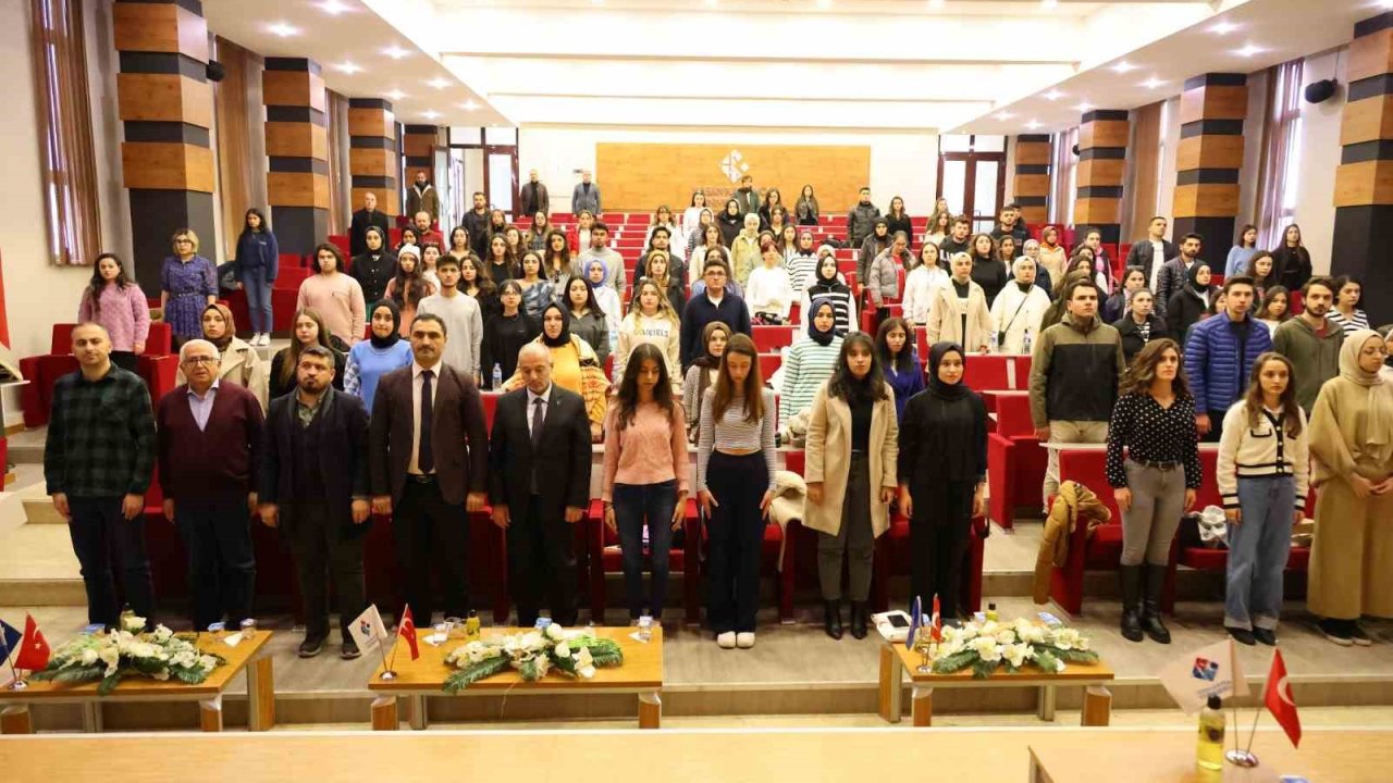 HKÜ’de Gaziantep’in Düşman işgalinden kurtuluşunun 102. yıl dönümü anma programı düzenlendi