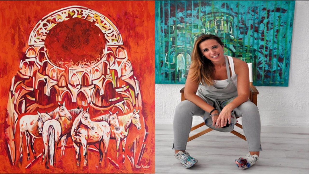 "Kervansarayların İzinde" resim sergisi Gaziantepli sanatseverlerle buluşacak