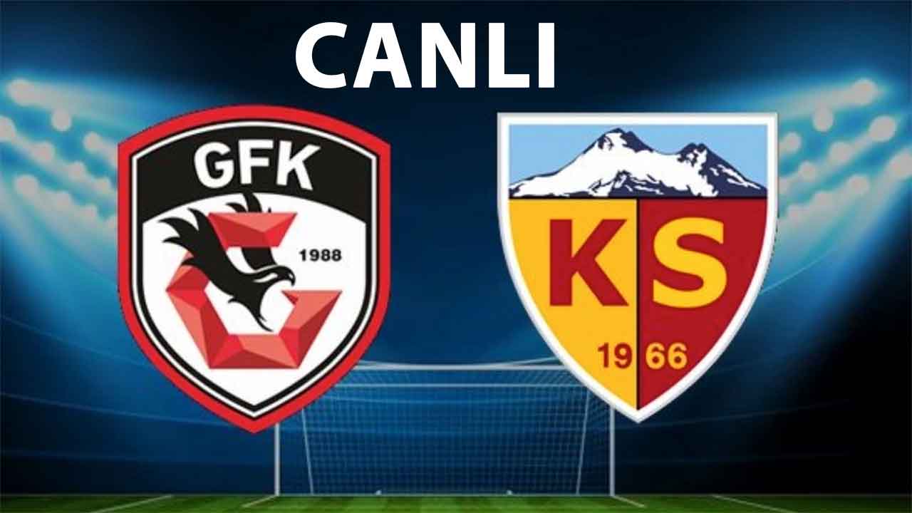 Canlı Maç İzle... Gaziantep Fk 1-1 Kayserispor