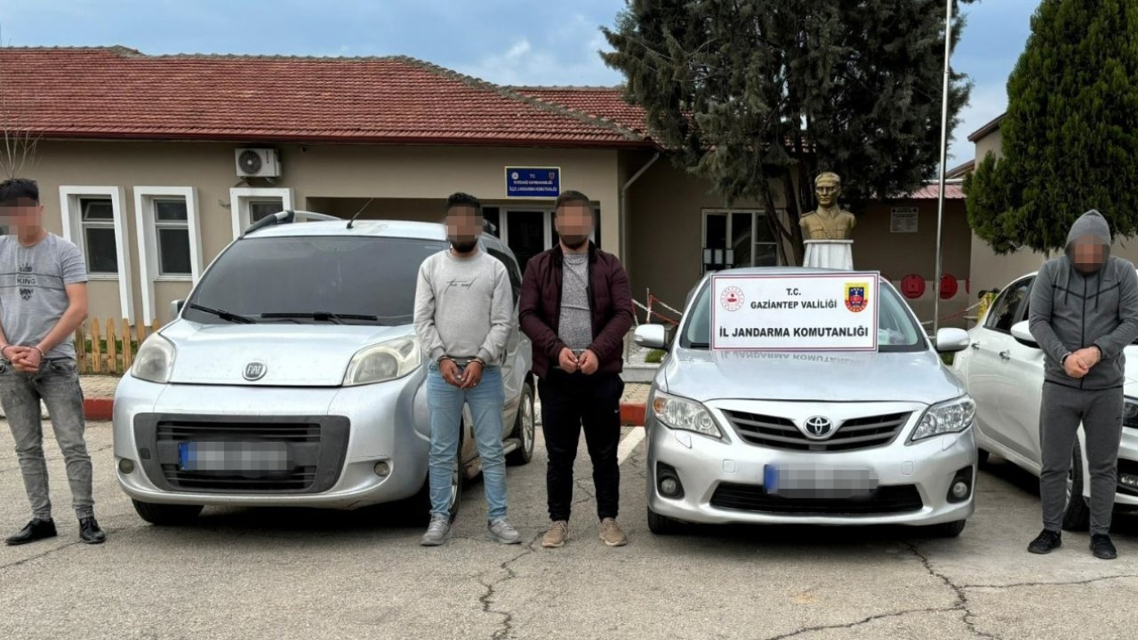 Gaziantep'te göçmen kaçakçılığı yapan 4 zanlı tutuklandı