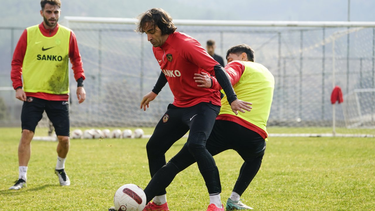 Gaziantep FK, Başakşehir maçının hazırlıklarına hız kesmeden devam ediyor