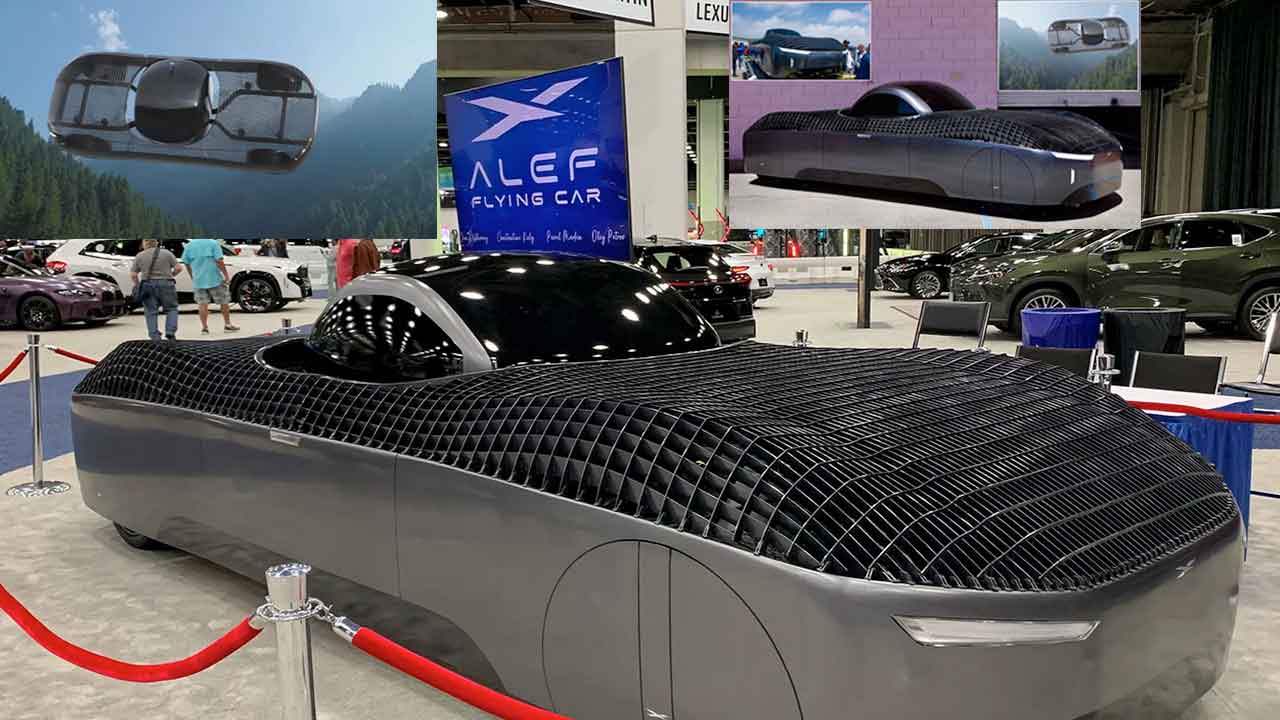 'Uçan araba' hayali gerçek oldu! 2025 'te ALEF trafikte