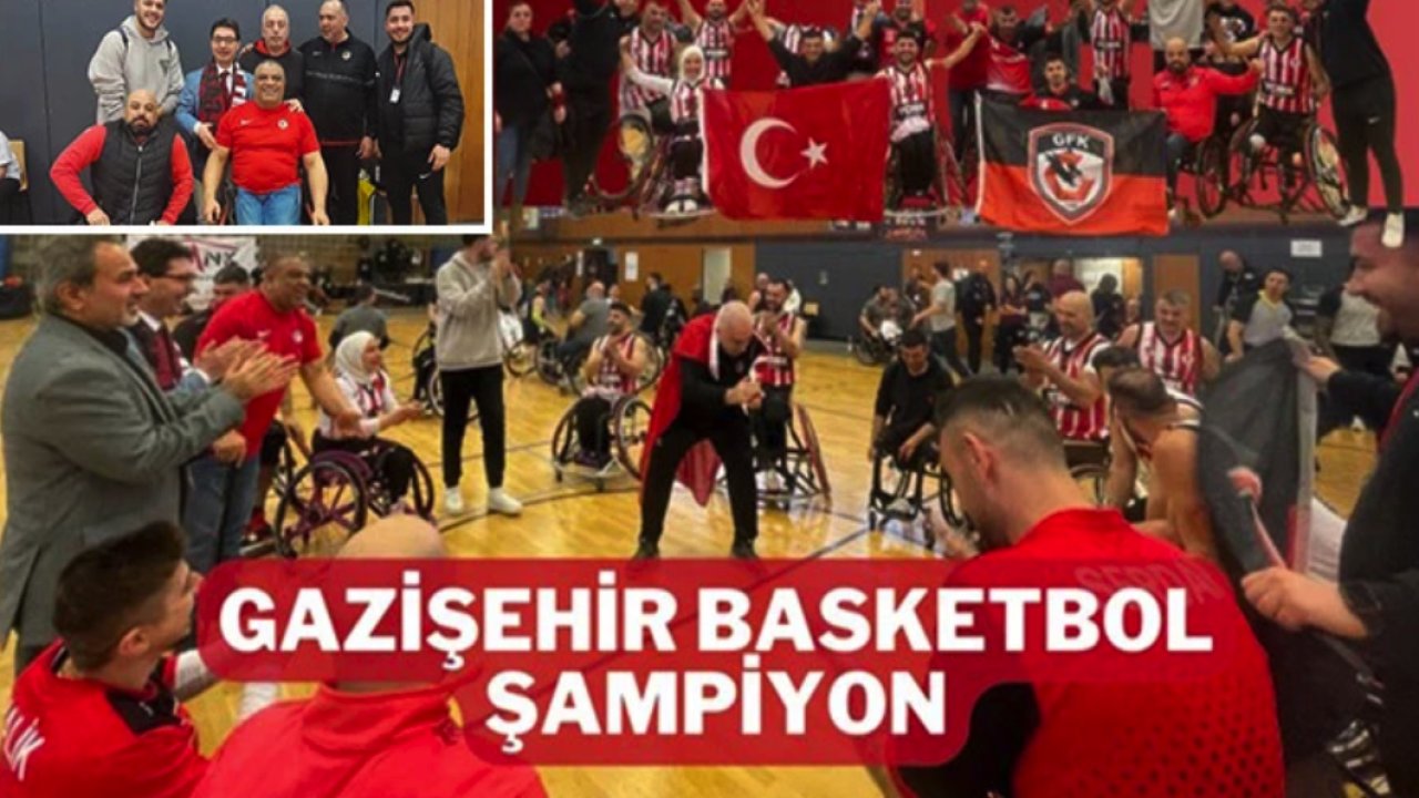 Gazişehir Gaziantep namağlup şampiyon