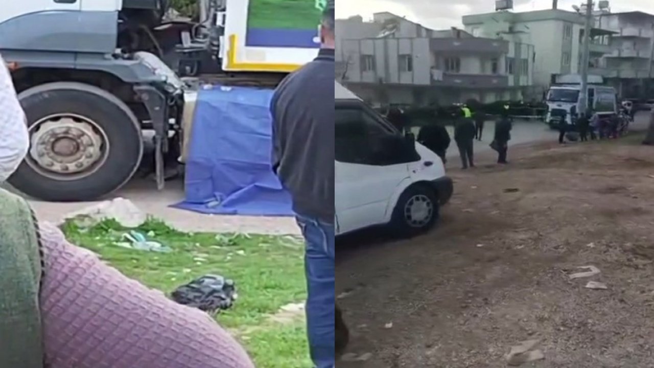 Gaziante'te kadının feci ölümü! Çöp kamyonunun altında kalan kadın hayatını kaybetti