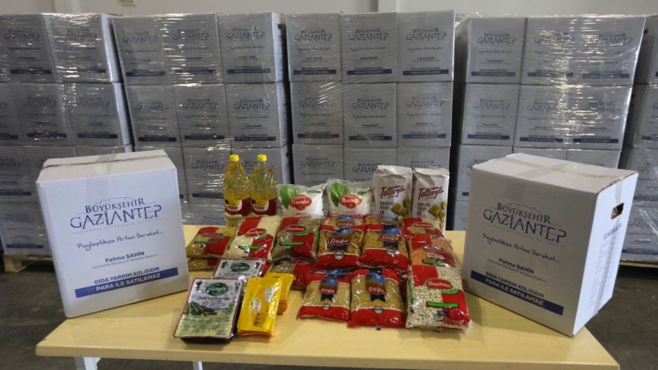 Gaziantep Büyükşehir Belediyesi Gıda Yardımı Yapıyor! Başvuru Detayları Haberimizde