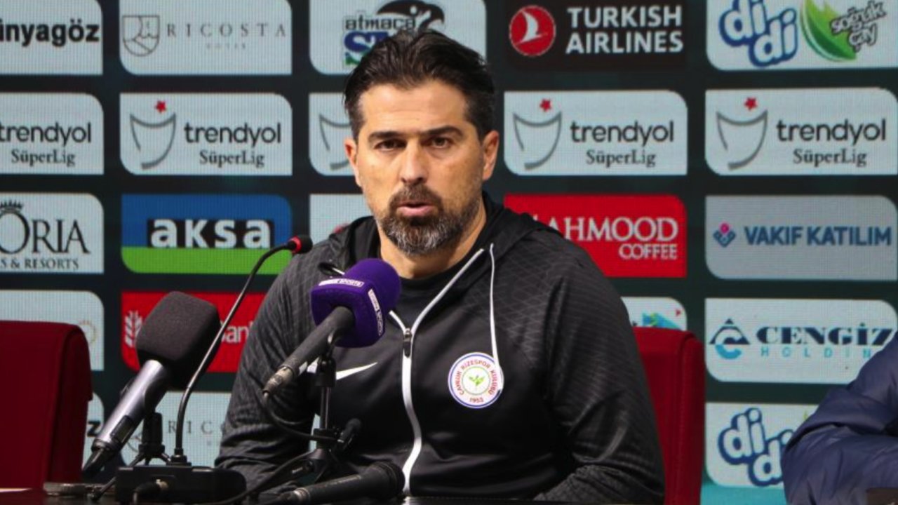 Çaykur Rizespor Teknik Direktörü İlhan Palut: 'Gaziantep FK Maçı Koparabilirdi'