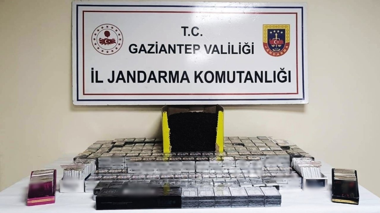 Gaziantep'te Kaçakçılara Geçit Yok! Gaziantep’te kaçakçılık operasyonu: 5 gözaltı
