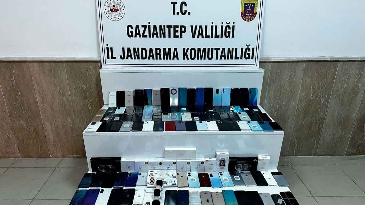 Gaziantep’te 4 milyon lira değerinde kaçak elektronik ürün ele geçirildi