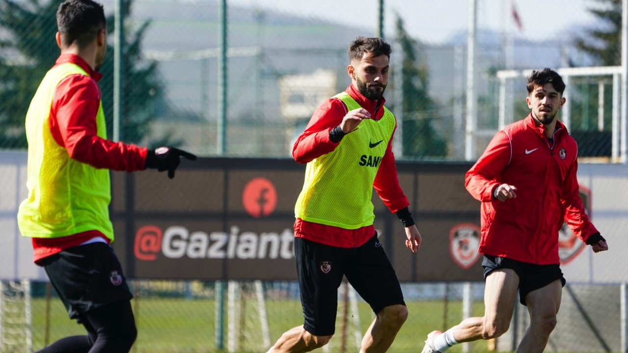 Gaziantep FK, Ankaracügü maçının hazırlıklarına başladı