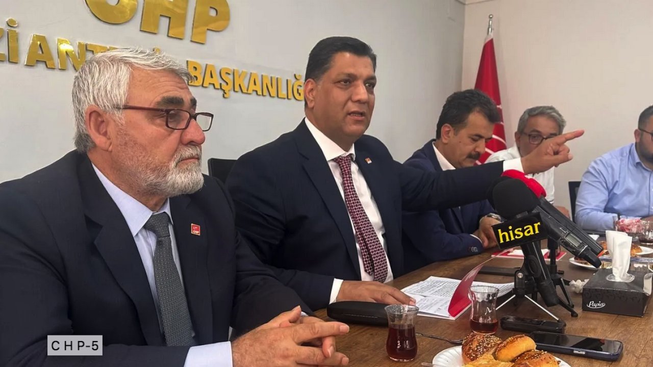 Gaziantep CHP İl Başkanı Reisoğlu’ndan FLAŞ AÇIKLAMALAR… Eylemse Eylem…