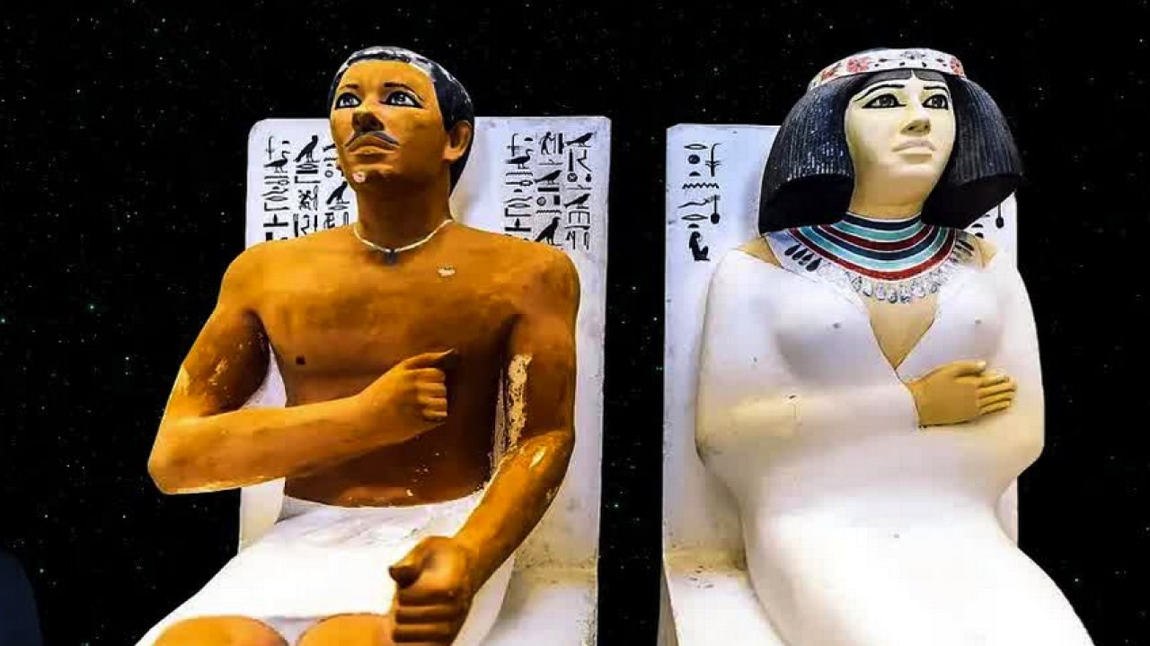 Antik Mısır'dan Gerçekçi Heykeller Bulundu