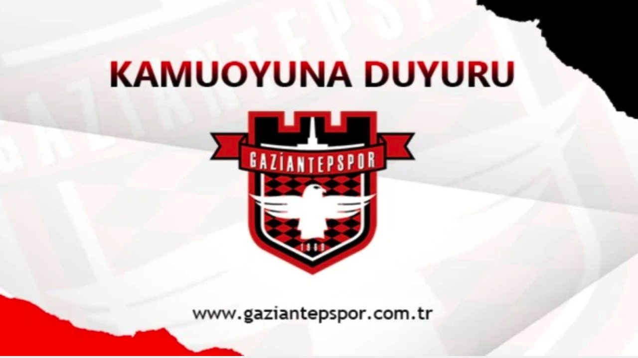Gaziantepspor Geri Dönüyor! Gaziantepspor için ilk adım atıldı