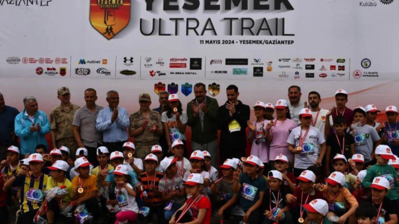 Gaziantep'te "Yesemek Ultra Trail" spor etkinliği yapıldı
