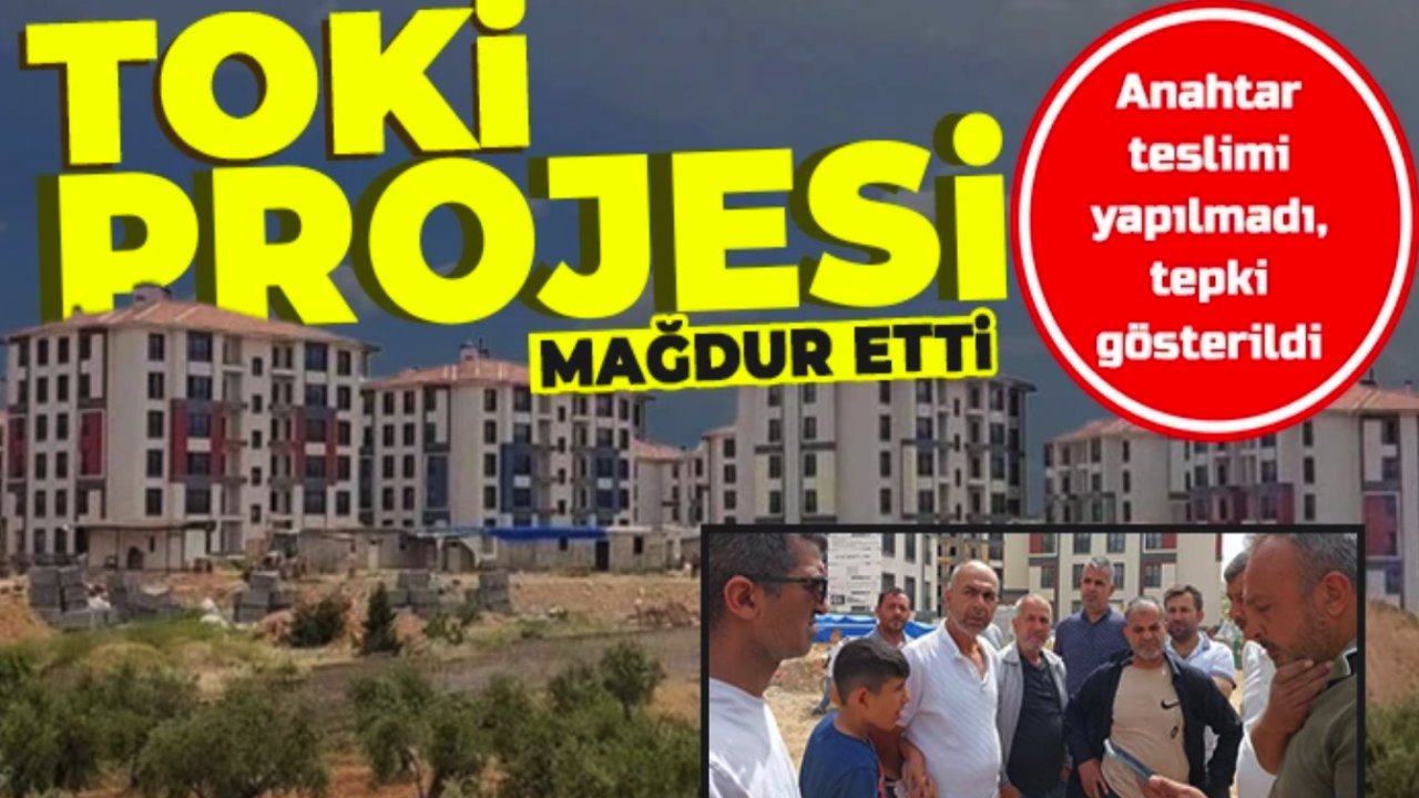Gaziantep'te TOKİ projesi REZALETİ! 2021'de Başladı, Halen Bitmedi! Vatandaş İsyan Etti