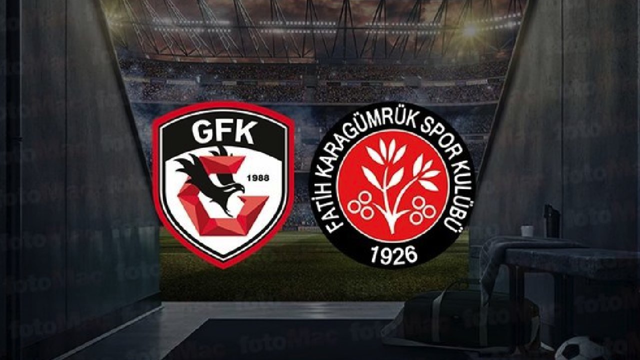 CANLI MAÇ İZLE | Gaziantep FK 1-1 Fatih Karagümrük... Karagümrük 10 Kişi
