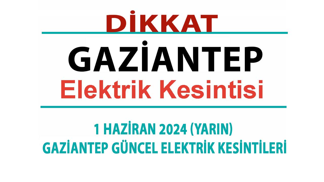 Gaziantep'te yaşanan elektrik kesintiler ne zaman bitecek?  TOROS EDAŞ GAZİANTEP'İ BIKTIRDI! 1 Haziran 2024