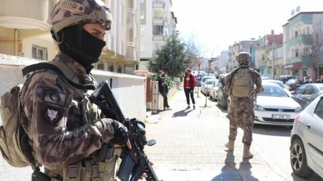 Son Dakika...Video İzle...Gaziantep'te 5 mahallede 950 polisle dev operasyon!