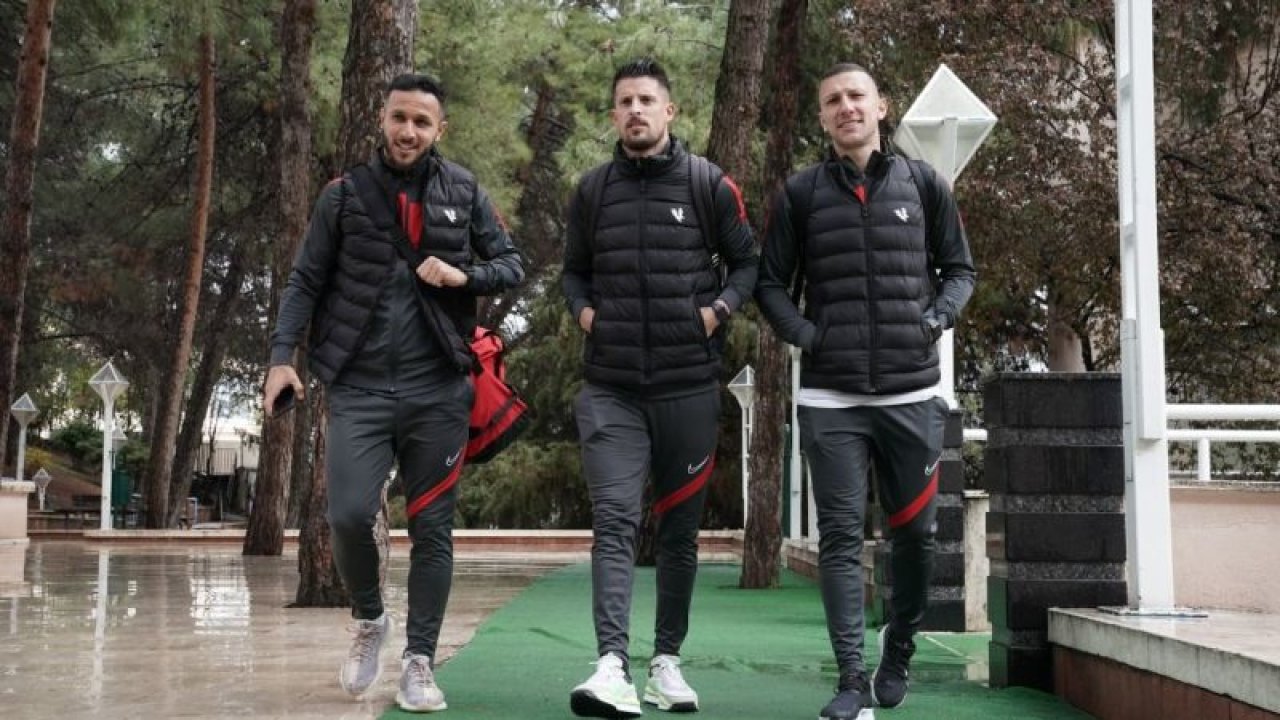 Gaziantep FK'nın İstanbul yolculuğu başladı
