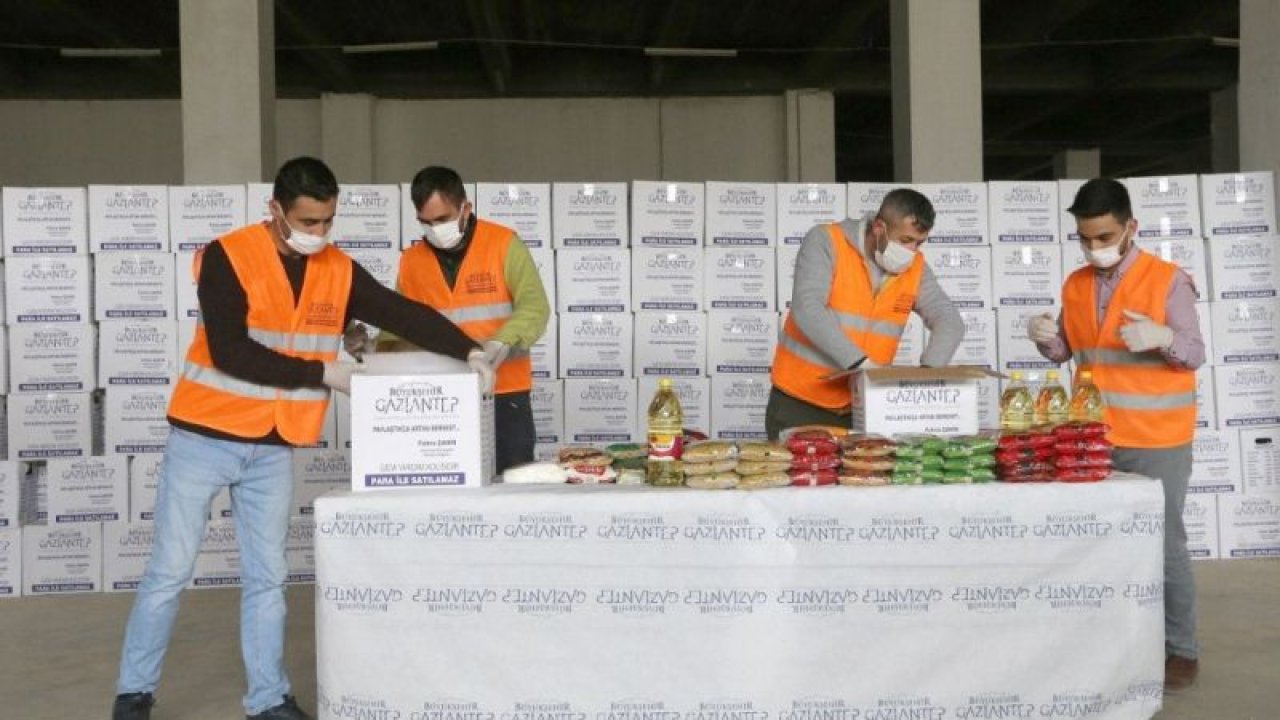 Ramazan ayında 100 bin aileye gıda yardımı