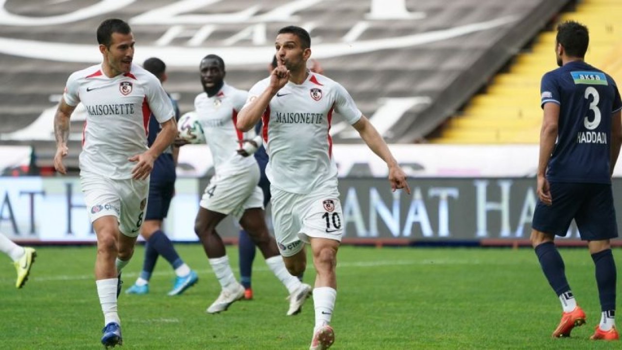Gaziantep FK, Paşa'yla 2-2  berabere kaldı