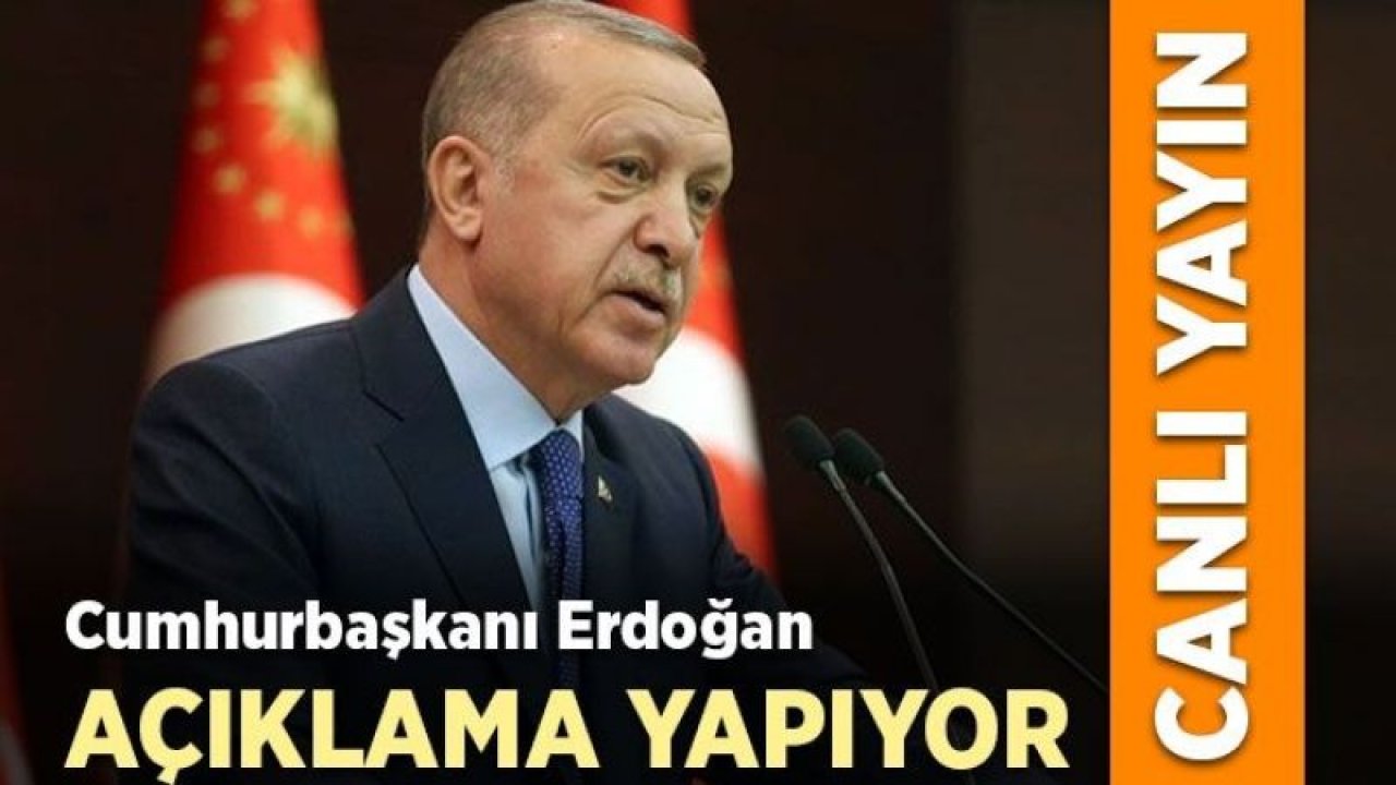 Canlı Yayın...Kabine toplantısı sona erdi; Cumhurbaşkanı Erdoğan açıklama yapıyor