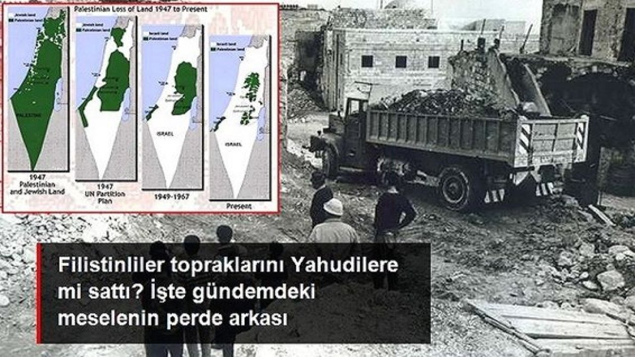 Son Dakika...Video Haber... Filistinliler Toprak Satmadı!İşte Toprak Satma Yalanı....Filistinliler topraklarını Yahudilere mi sattı? İşte meselenin aslı