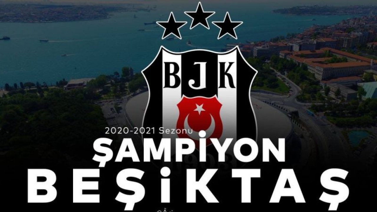 Süper Lig Şampiyonu Beşiktaş