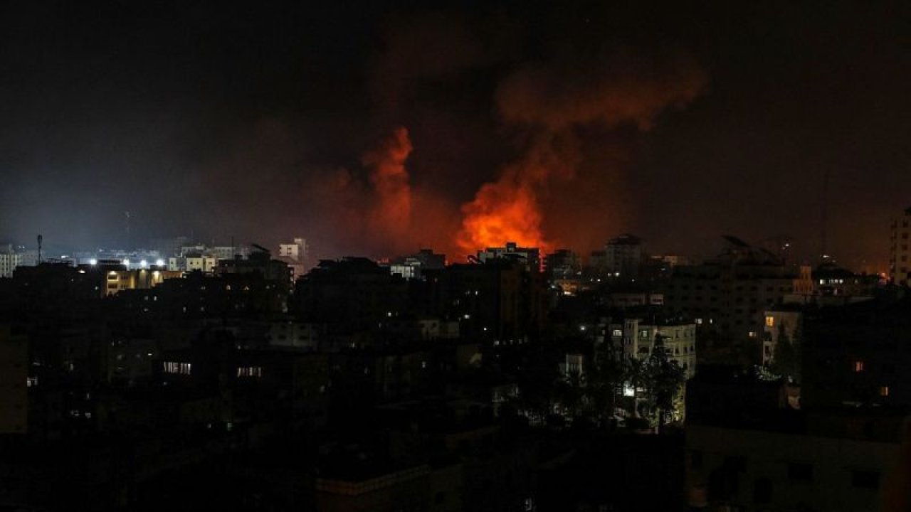 İsrail’in Gazze Şeridi’ne hava saldırıları gece boyunca devam etti