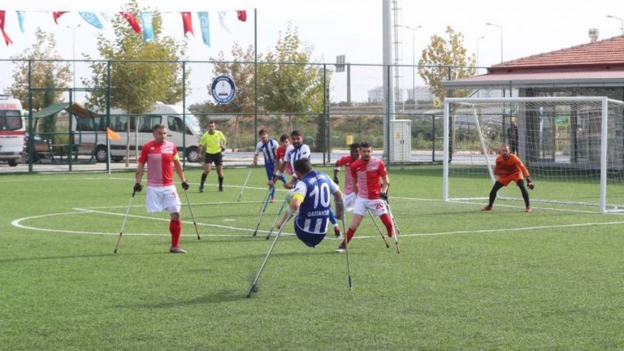 Ampute Futbol Şampiyonalar Ligi heyecanı Gaziantep’te yaşanacak