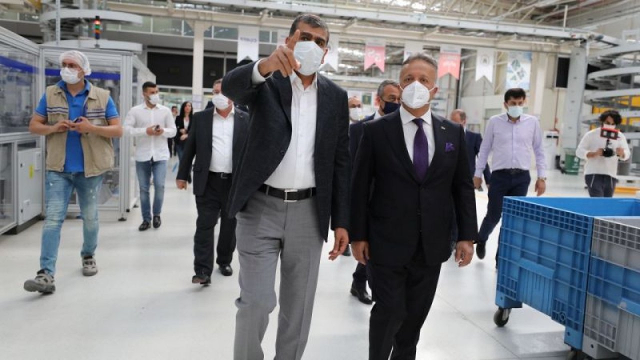 TİM Başkanı İsmail Gülle, Gaziantep'te incelemede bulundu