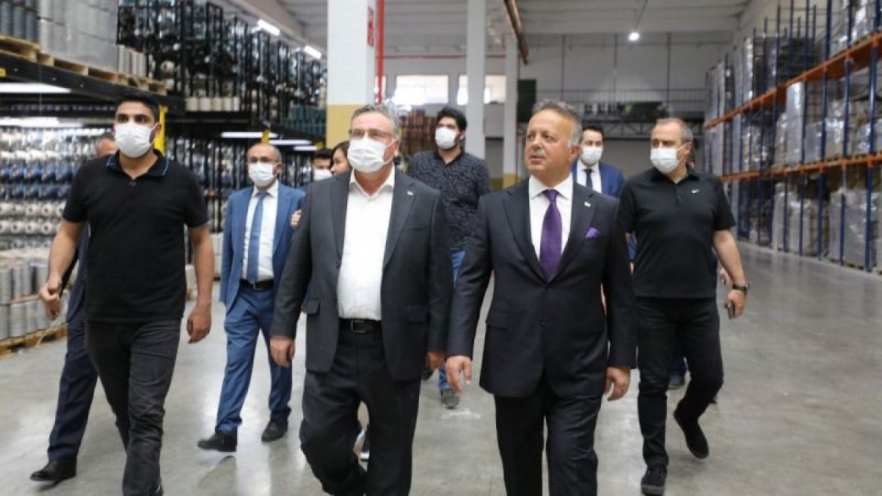 TİM Başkanı Gülle halıcılar tesislerine hayran kaldı