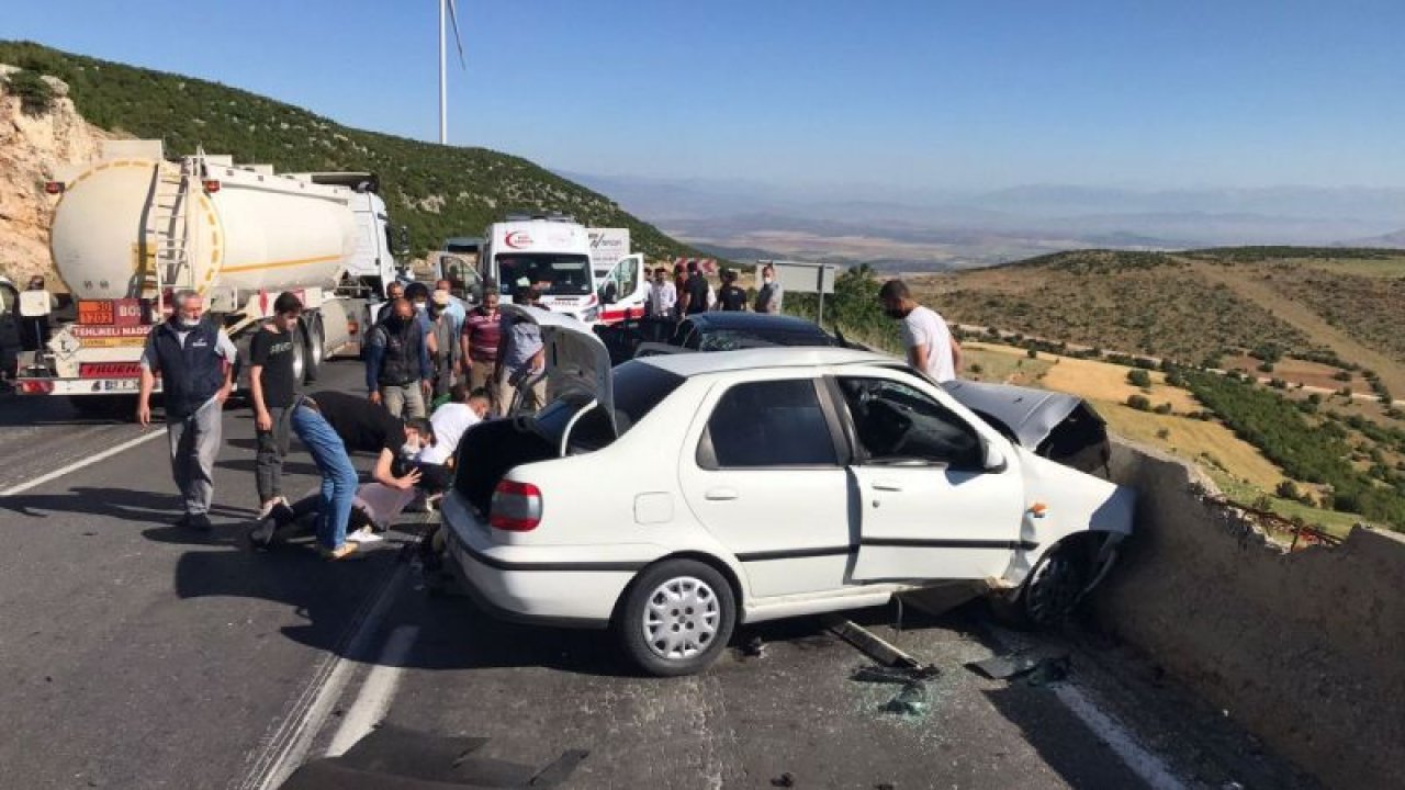 Gaziantep'teki zincirleme trafik kazasında ölen 2 kişi toprağa verildi