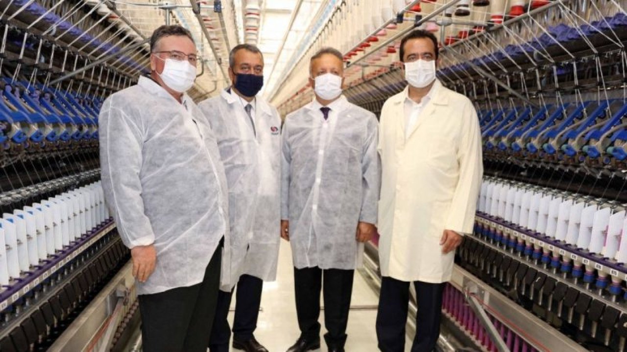 TİM Başkanı İsmail Gülle SANKO Tekstil tesislerini gezdi
