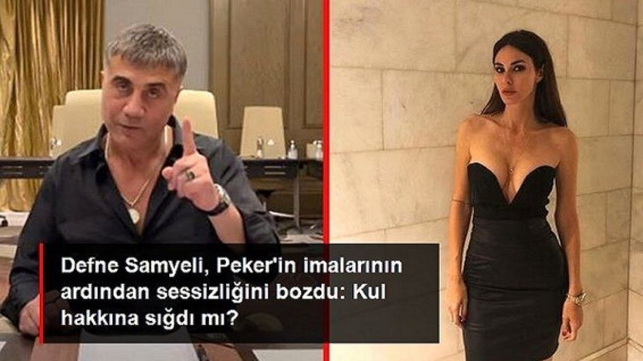 Sedat Peker, Defne Samyeli'nin sert tepkisinin ardından özür diledi