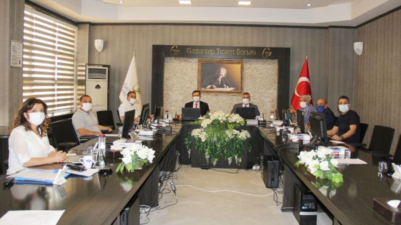 Gaziantep Ticaret Borsası (GTB) mayıs ayı olağan meclis toplantısı gerçekleştirildi