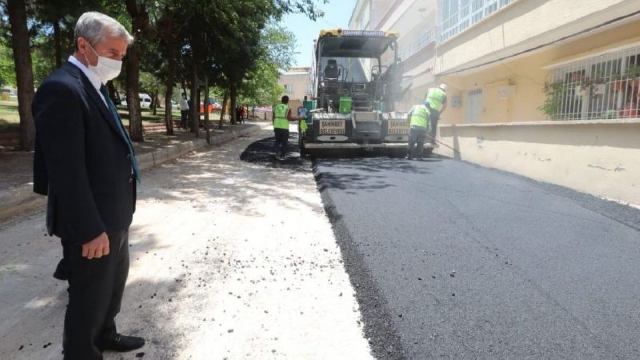 Şahinbey’de asfalt çalışmaları hız kesmeden devam ediyor