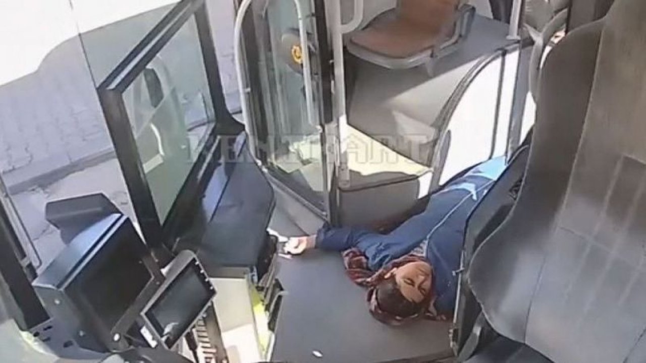 Son dakika...Gaziantep'te otobüs şoförü hayat kurtardı