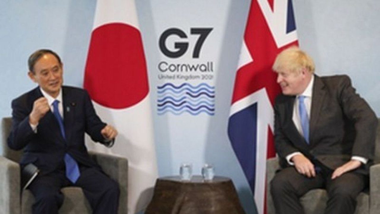 Japonya Başbakanı Suga ile Johnson’dan G7 görüşmesi