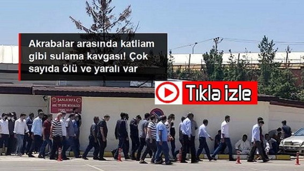 Son Dakika...Video Haber...Gaziantep'te bulunan Suruç'lular akın etti....Arazi sulama kavgasında ölü sayısı 4 oldu