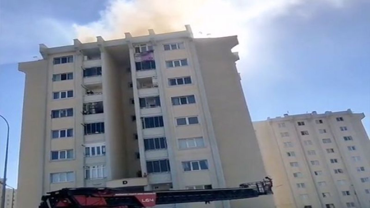 Gaziantep’te Korkutan Ev Yangını