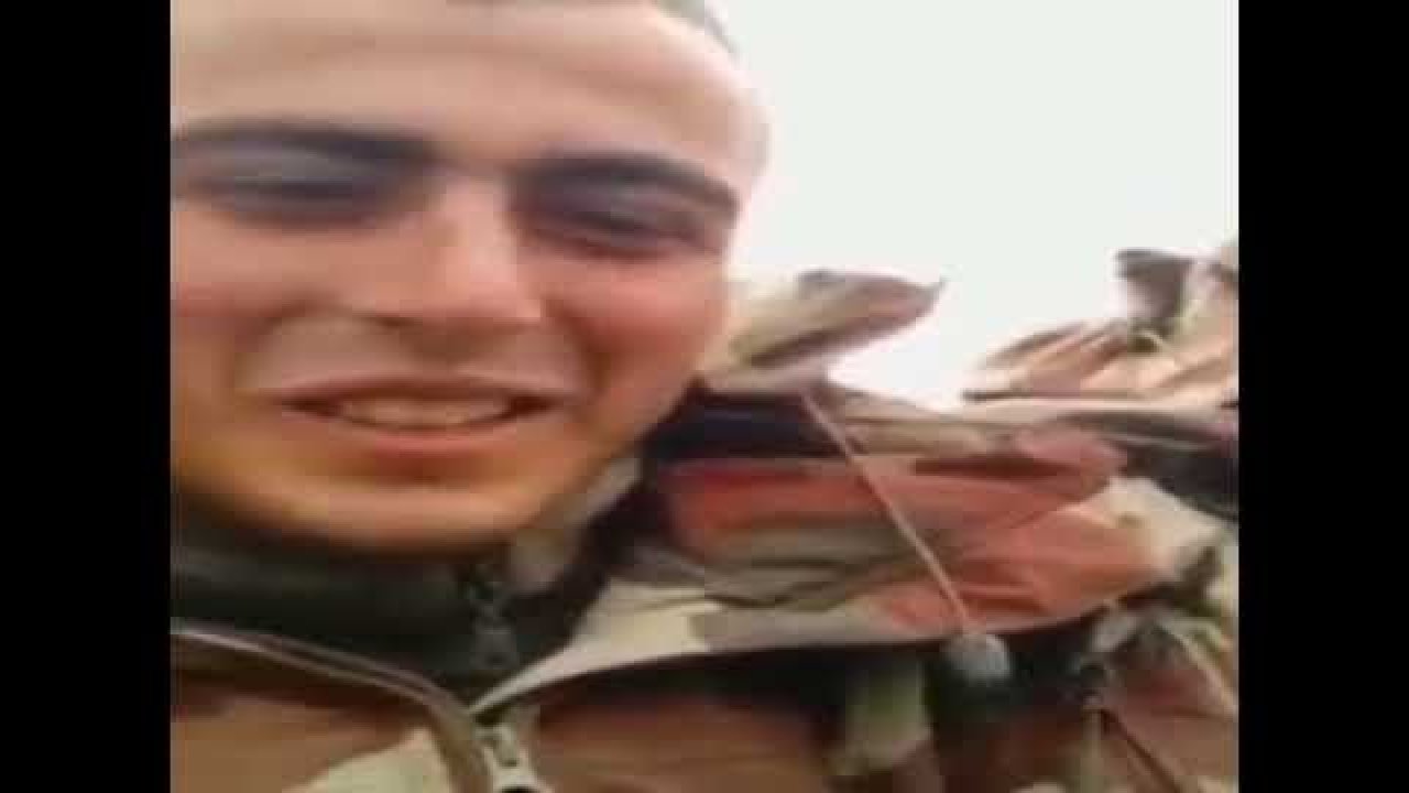 Video Haber...Sanki şehadetini görmüş! Kuzey Irak şehidinin son görüntüleri yürekleri dağladı