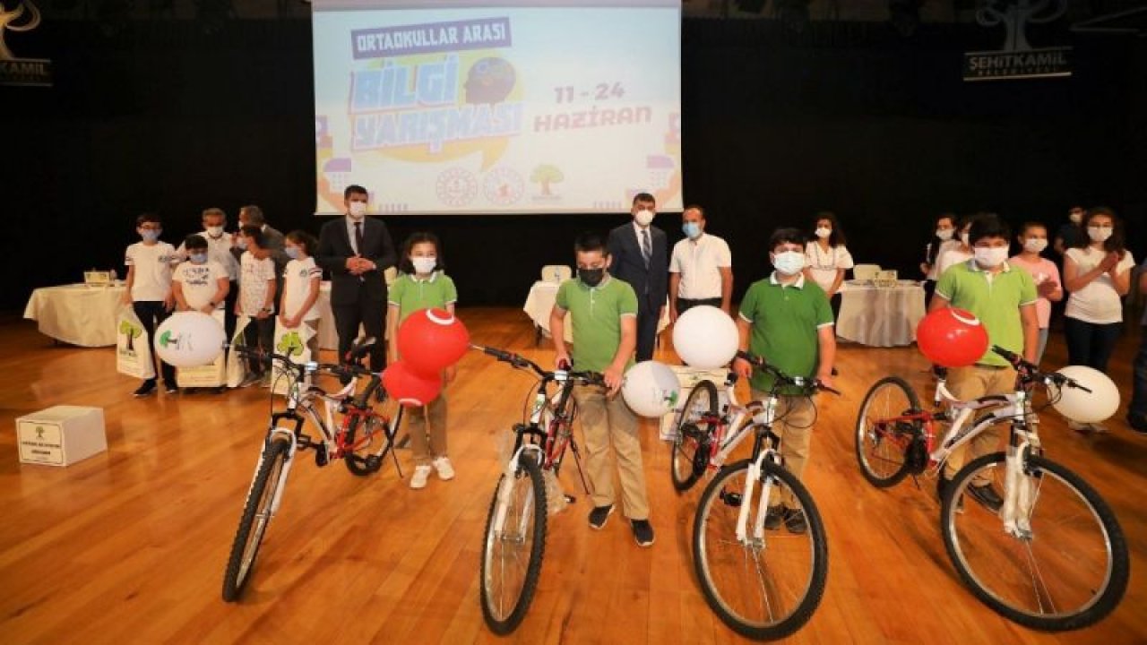 Şehitkamil’de ortaokullar arası bilgi yarışması düzenlendi