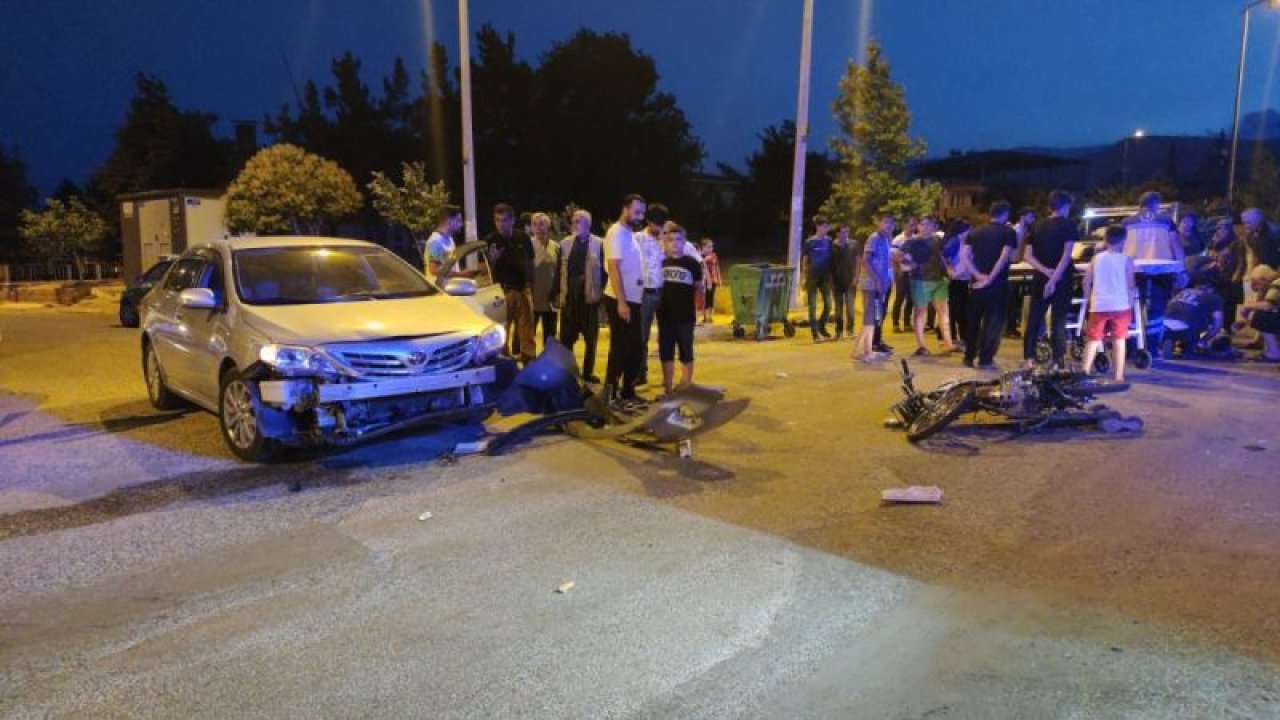 Son Dakika: Foto Haber...Gaziantep’te trafik kazası: 1 yaralı