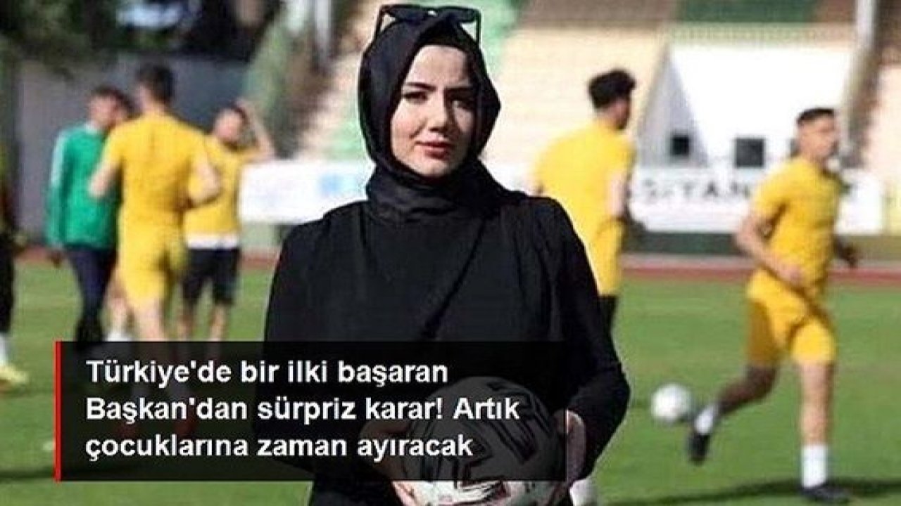 Son Dakika: Türkiye'nin şampiyon olan ilk kadın başkanı Cevher Erdem istifa etti...Video Haber