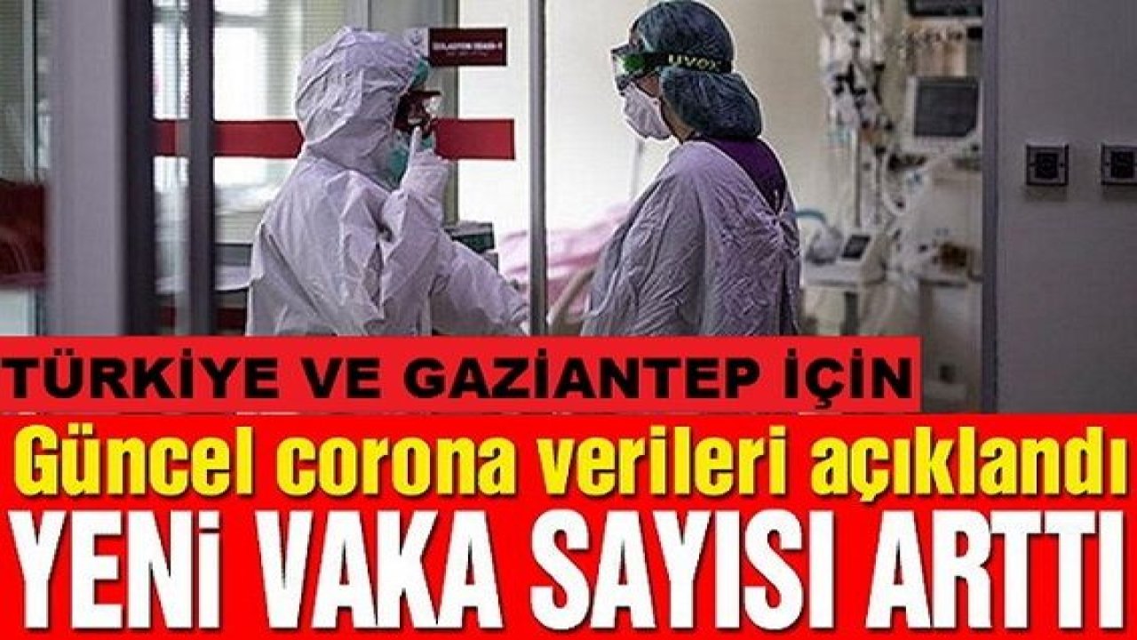 Son dakika haber:Türkiye ve Gaziantep için  29 Haziran corona virüsü tablosu açıklandı! İşte son durum!