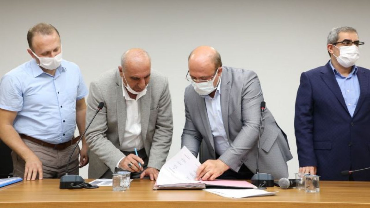 Nizip Belediyesi'nde toplu iş sözleşmesi imzalandı